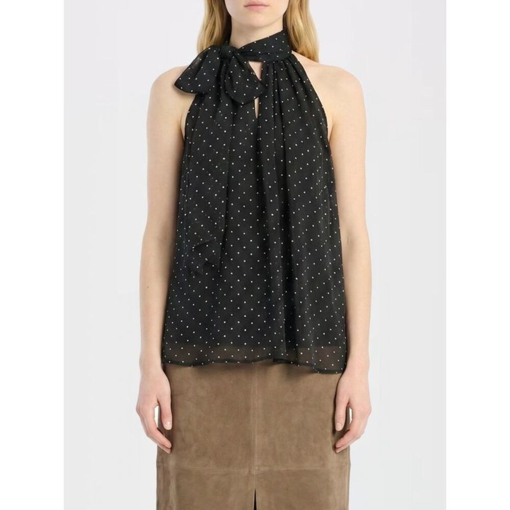 Rotate Top Woman Black